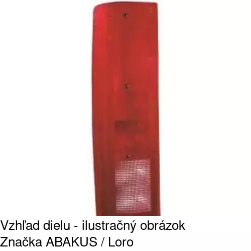 Zadné svetlo 3052882E /POLCAR/ - obr. 1
