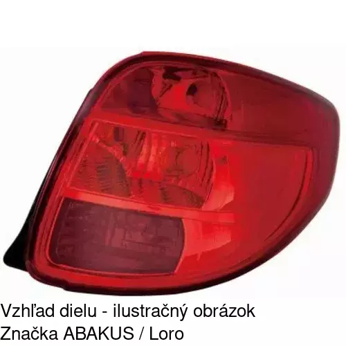 Zadné svetlo 307588-E /POLCAR/ - obr. 1