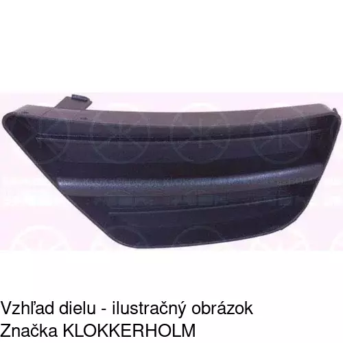 Kryt v nárazníku POLCAR 32012712