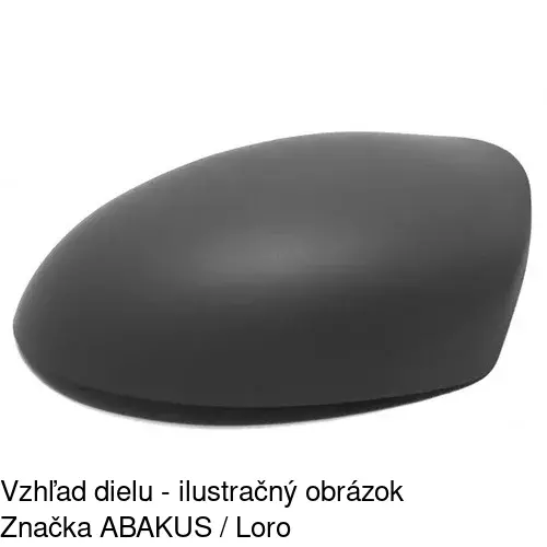 Rám vonkajšieho zrkadla 320154PM /POLCAR/ - obr. 5