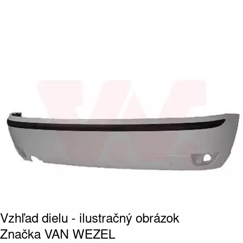 Lišta nárazníka 32019610 /POLCAR/ - obr. 1