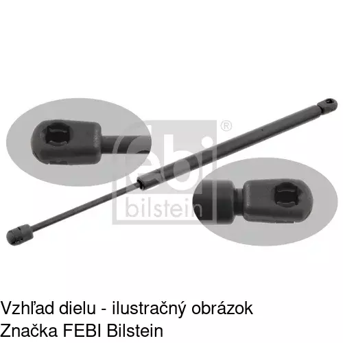 Plynová pružina 3201AB /POLCAR/ - obr. 1