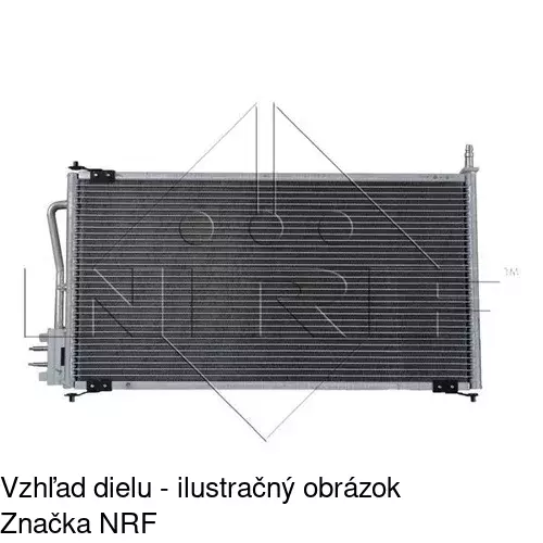 Chladiče klimatizácie 3201K81X /POLCAR/ - obr. 2
