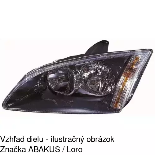 Hlavný reflektor 3202098E /POLCAR/ - obr. 3