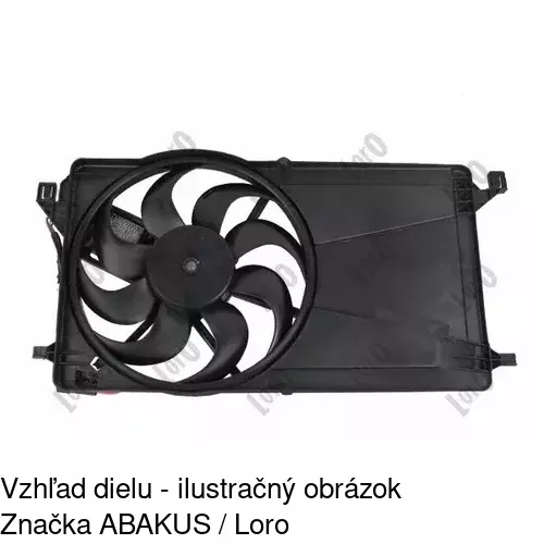 Ventilátory chladičov 320223W2 /POLCAR/ - obr. 5