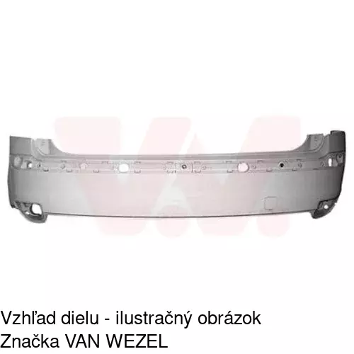 Zadný nárazník 320296 /POLCAR/ - obr. 2