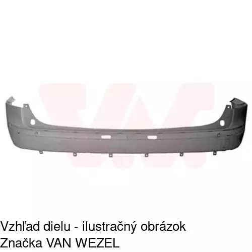 Zadný nárazník 320296-4 /POLCAR/ - obr. 3