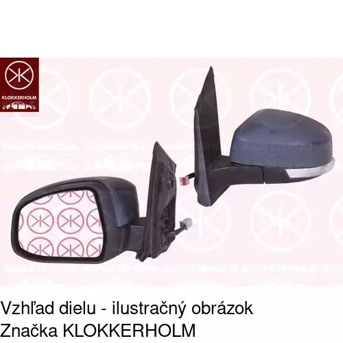 Vonkajšie zrkadlo POLCAR 3205524E