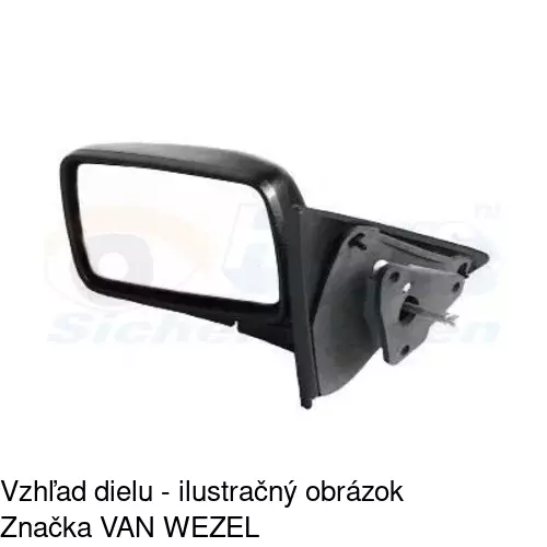 Vonkajšie zrkadlo 3206521M /POLCAR/ - obr. 2