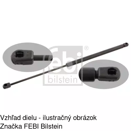 Plynová pružina 3209AB1D /POLCAR/ - obr. 1