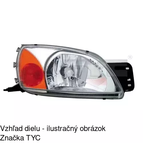 Hlavný reflektor POLCAR 3211092E