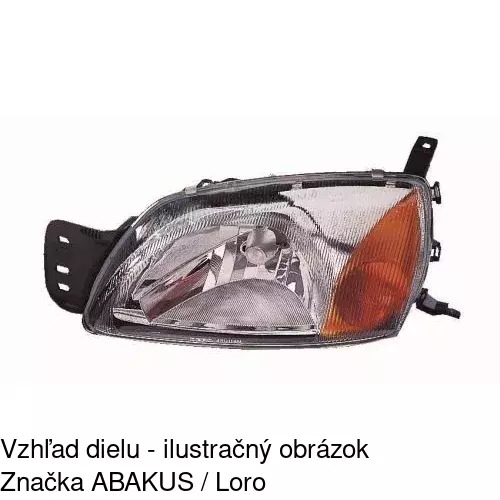 Hlavný reflektor 3212100E /POLCAR/ - obr. 5