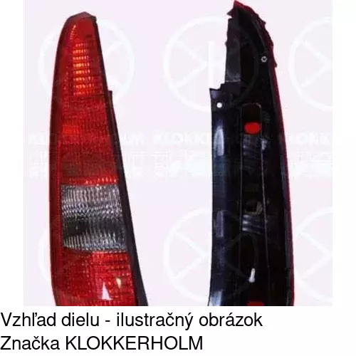Zadné svetlo POLCAR 3212881E