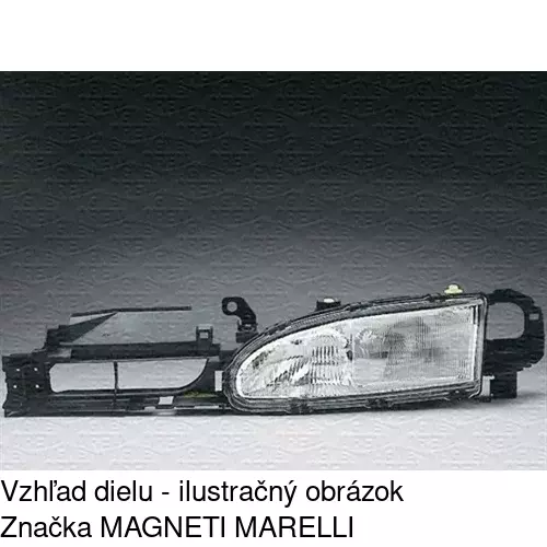 Hlavný reflektor 3216090E /POLCAR/ - obr. 2