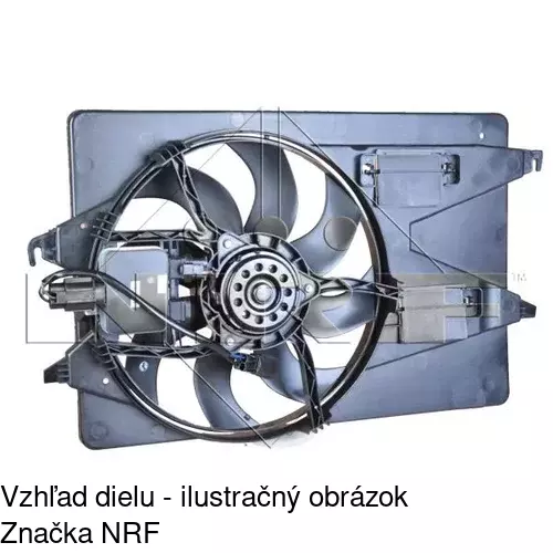 Ventilátory chladičov 321823W4 /POLCAR/ - obr. 1