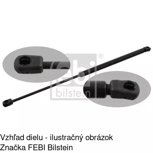 Plynová pružina 3218AB1D /POLCAR/ - obr. 3