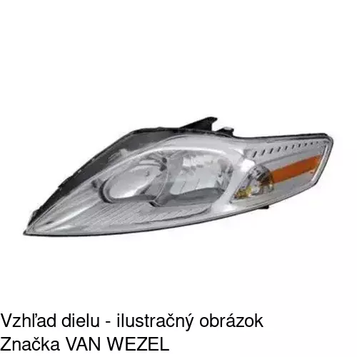 Hlavný reflektor 321909-E /POLCAR/ - obr. 5