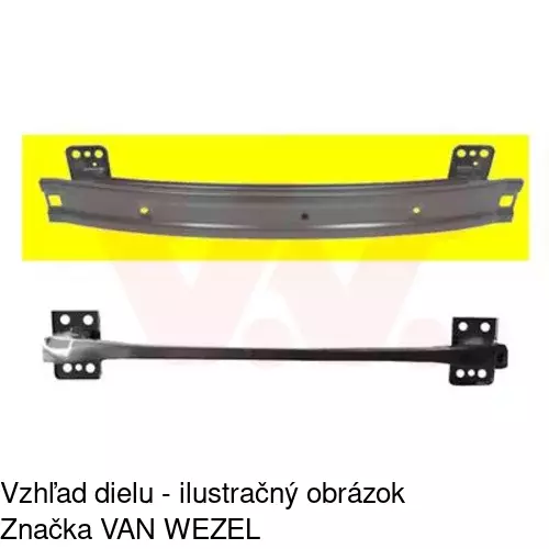 Výstuha nárazníka 323307-3 /POLCAR/ - obr. 1
