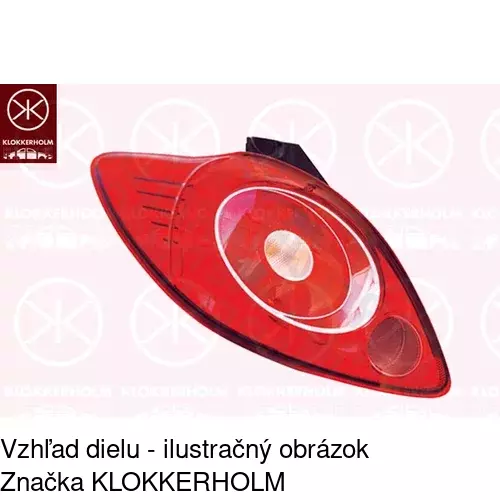 Zadné svetlo POLCAR 323388-U
