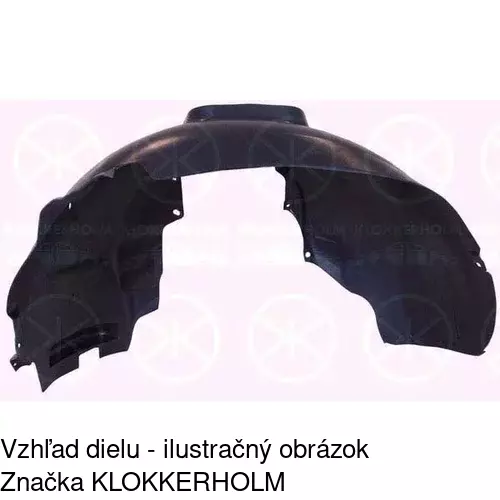 Podblatník (plast) POLCAR 3235FP1X