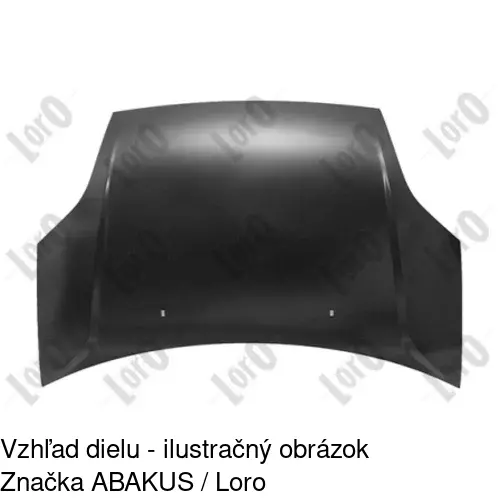 Kapota 323703-J /POLCAR/ - obr. 1