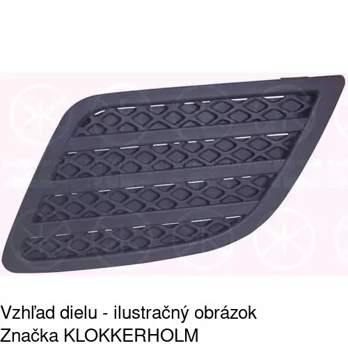 Záslepka otvoru hmlovky POLCAR 323727-1