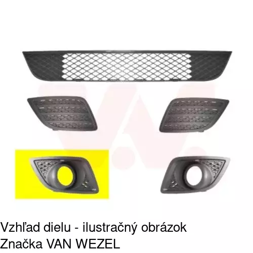 Rámik hmlového svetla 32372714 /POLCAR/ - obr. 2