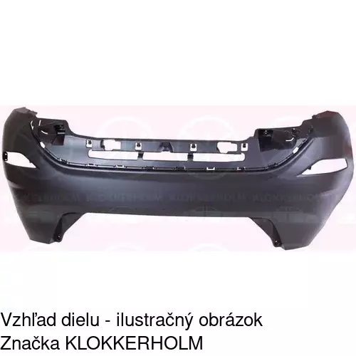 Zadný nárazník POLCAR 323896-1
