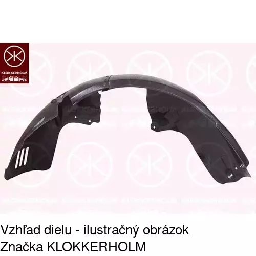Podblatník (plast) 3238FP1Q /POLCAR/