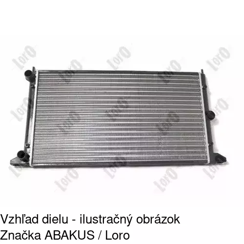 Chladiče vody 324008-4 /POLCAR/ - obr. 2
