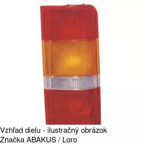 Zadné svetlo 3244881E /POLCAR/ - obr. 4