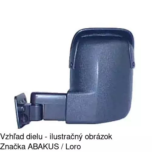 Vonkajšie zrkadlo 324551-E /POLCAR/ - obr. 3