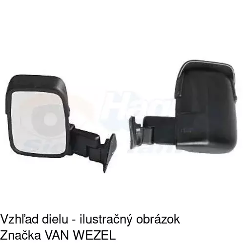 Vonkajšie zrkadlo 324552-E /POLCAR/ - obr. 3