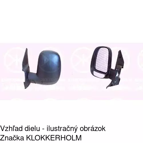Vonkajšie zrkadlo 324651-E /POLCAR/ - obr. 1