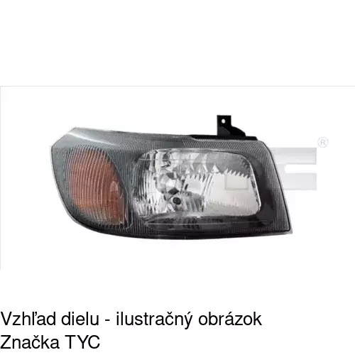 Hlavný reflektor POLCAR 3247098E