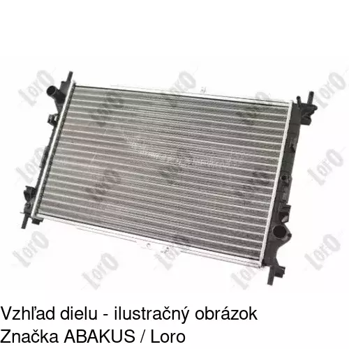 Chladiče vody 325608-1 /POLCAR/ - obr. 1