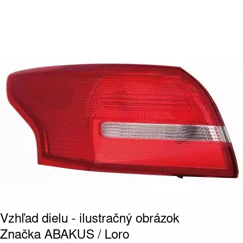 Zadné svetlo 32C188BE /POLCAR/ - obr. 2