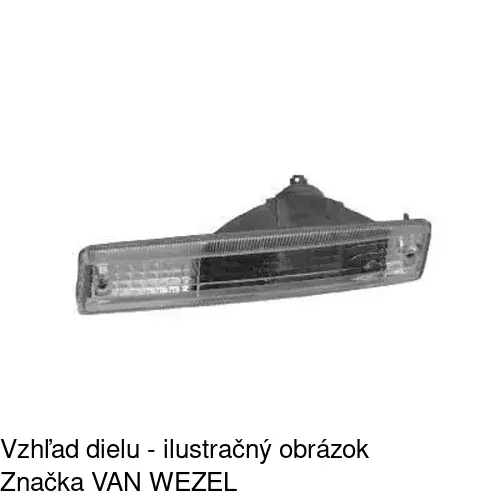Predná smerovka POLCAR 3805204E