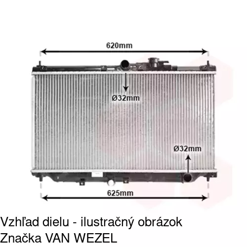 Chladiče vody 381708-3 /POLCAR/ - obr. 5