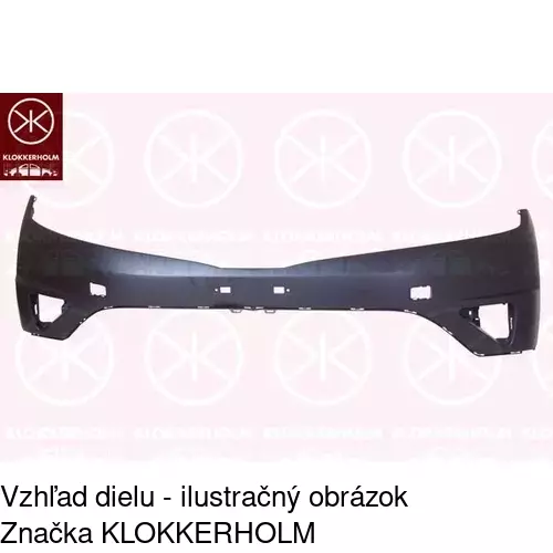 Predný nárazník POLCAR 382907
