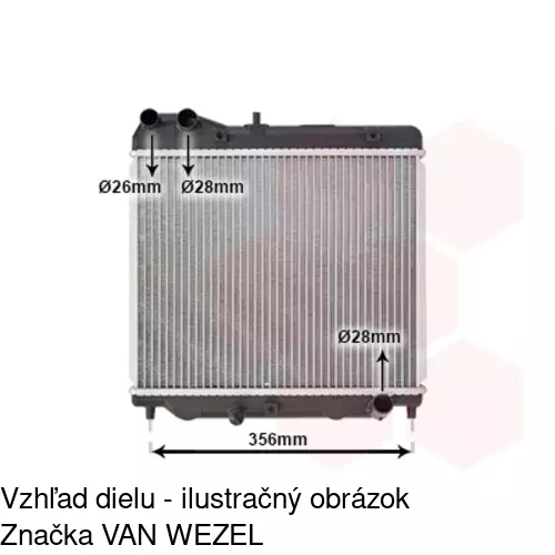Chladiče vody 383508-1 /POLCAR/ - obr. 4