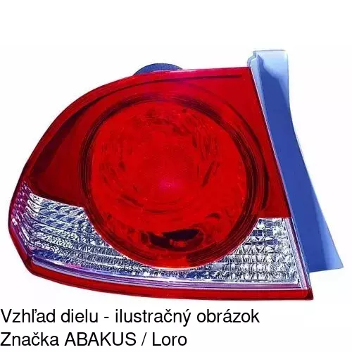 Zadné svetlo 3845870E /POLCAR/ - obr. 1