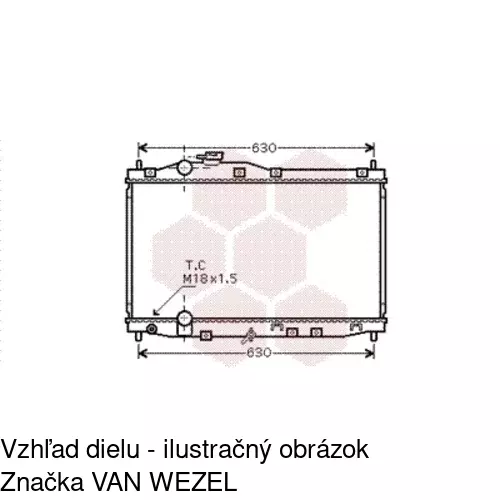 Chladiče vody 388008-1 /POLCAR/ - obr. 1