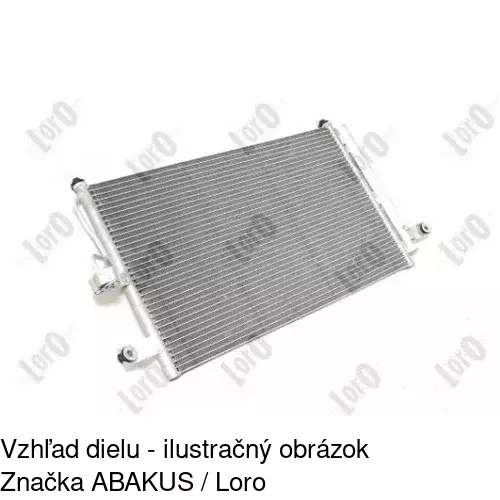 Chladiče klimatizácie POLCAR 4007K8C2