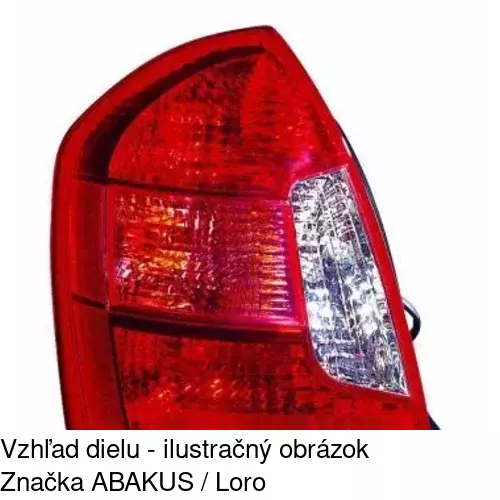 Zadné svetlo 400988 /POLCAR/ - obr. 1