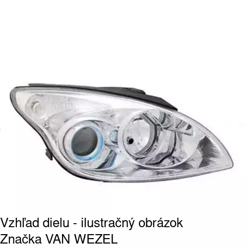 Hlavný reflektor 4015101E /POLCAR/ - obr. 5