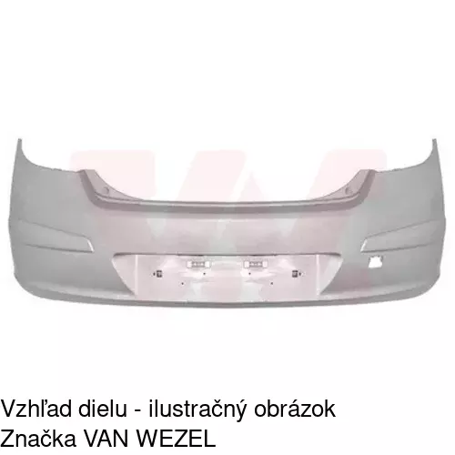Zadný nárazník 401596 /POLCAR/ - obr. 1