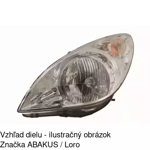 Hlavný reflektor 4017100E /POLCAR/ - obr. 4