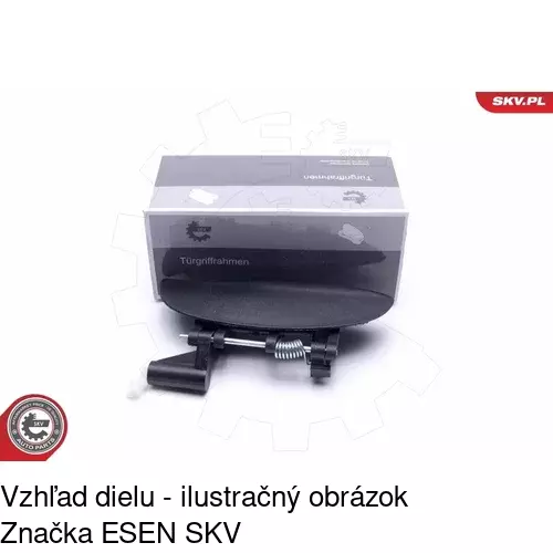 Vnútorná kľučka 4040Z-41 /POLCAR/