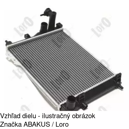 Chladiče vody 404208-2 /POLCAR/ - obr. 1